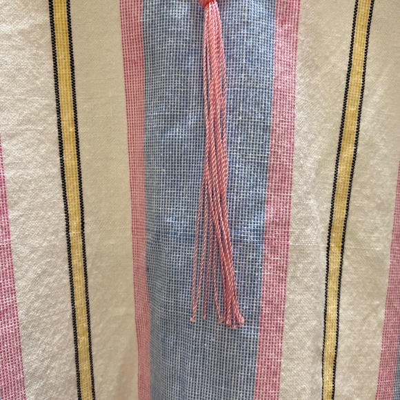 Homemade striped poncho blouse - Picture 3 of 5